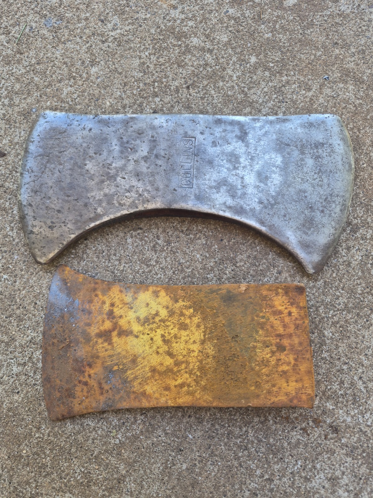 Vintage Collins Double Bit Axe Head 10″ / Combo
