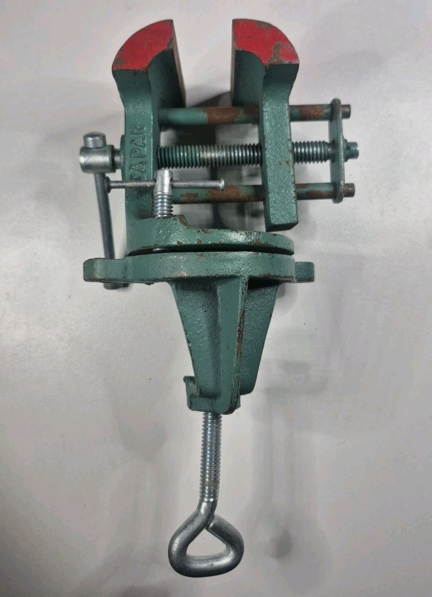 Vintage Clamp-on Bench Vise With 2.5” Jaws Made In Japan