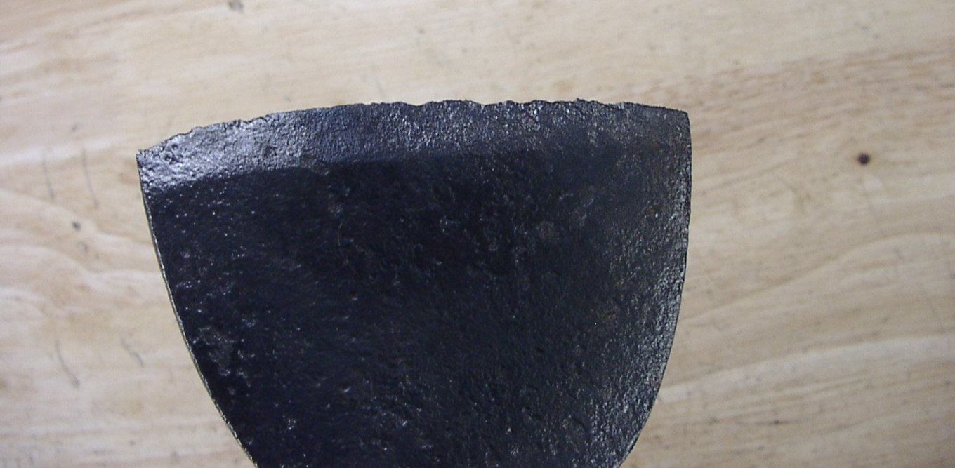 Vntg Unbranded 1lb. 13.7 oz Broad Axe Head,5-13/16″,4-3/8″ Edge,Rough & Rugged