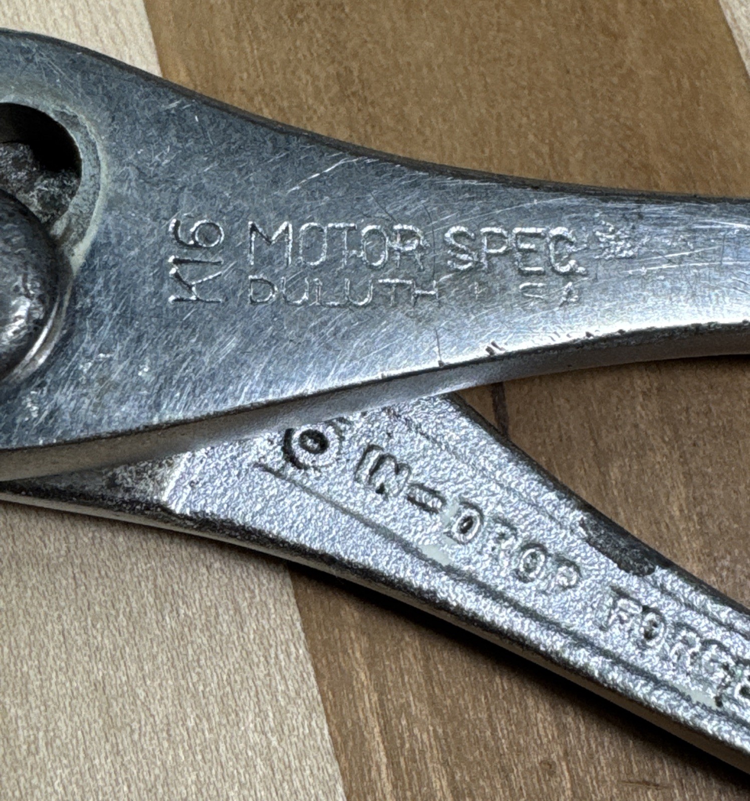 VINTAGE DIAMOND CALK & HORSESHOE CO. K16 MOTOR SPEC. SLIP JOINT PLIERS MN, USA