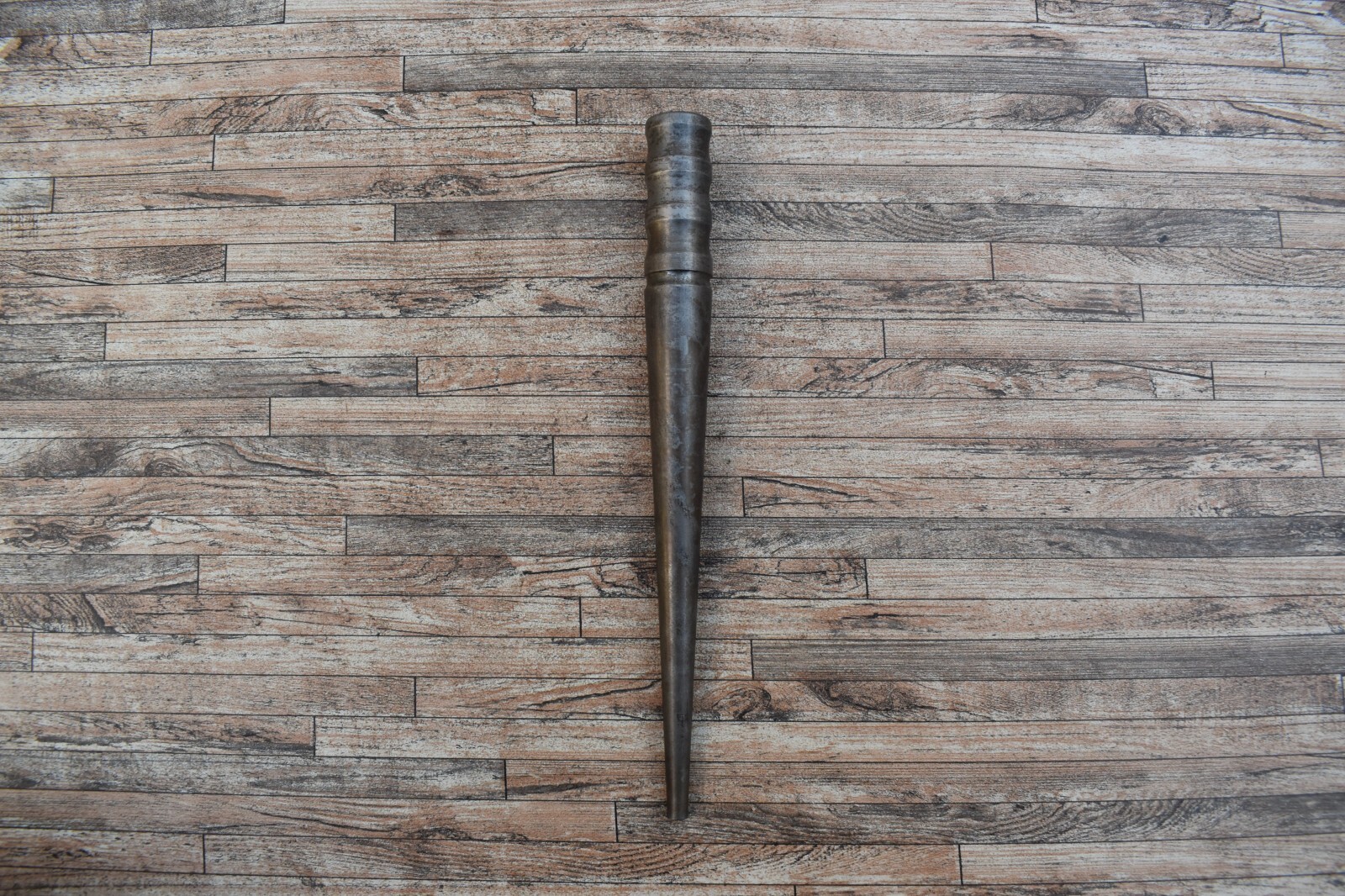 Vtg Steel Silversmith Tinsmith Jewelers Ring Making Cone Anvil Mandrel Tool 17oz