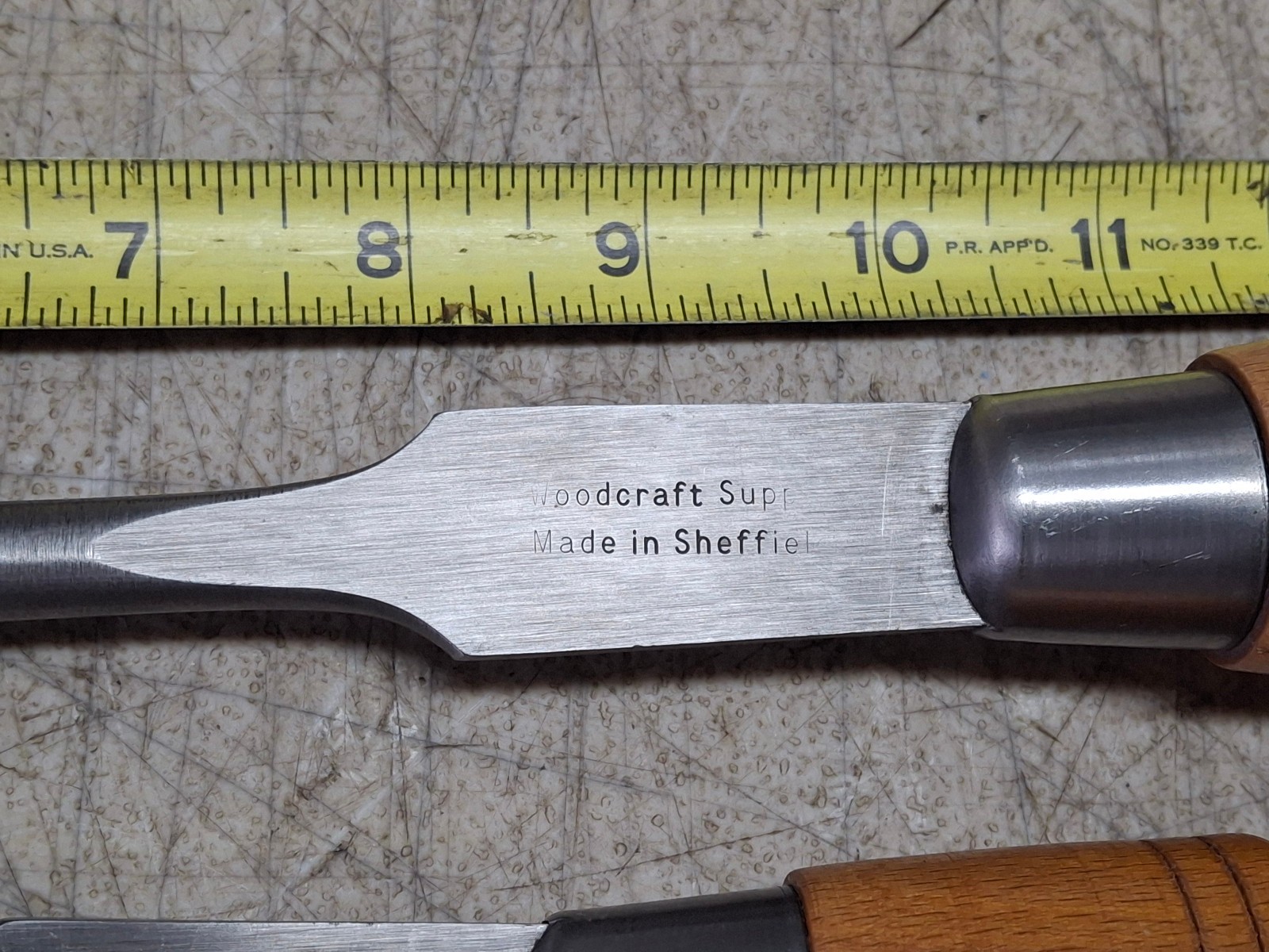 2 Qty. Vintage Woodcraft Supply Cabinet Screwdrivers .45″ & .52″ Made England