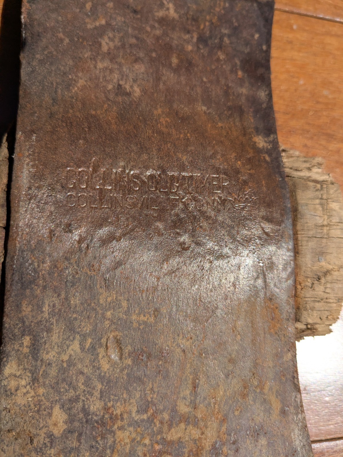 Antique COLLINS Old Timer Double Bit 3-1/2 LB Axe Collinsville CT USA