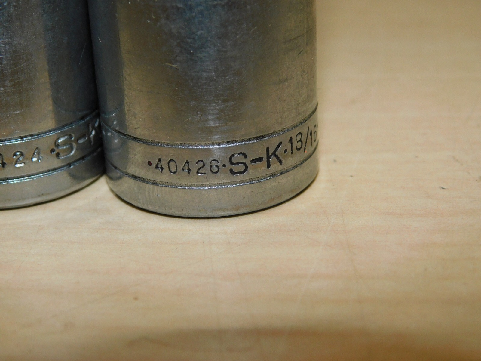 S &K 7pc 3/8” SAE Deep Socket Set Made In USA 6 POINT