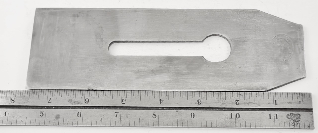 2.5″ D. R. Barton (Rochester, NY) No. 1832 Wood Plane Cutter / Part Upgrade /MTT