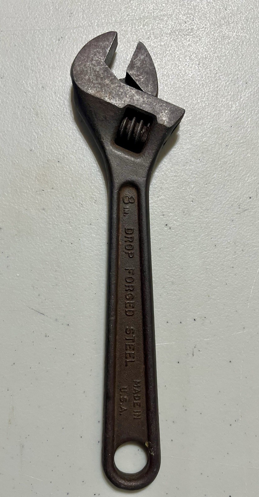 VTG CRESCENT TOOL CO 8″ Adjustable Wrench Jamestown NY Made In USA