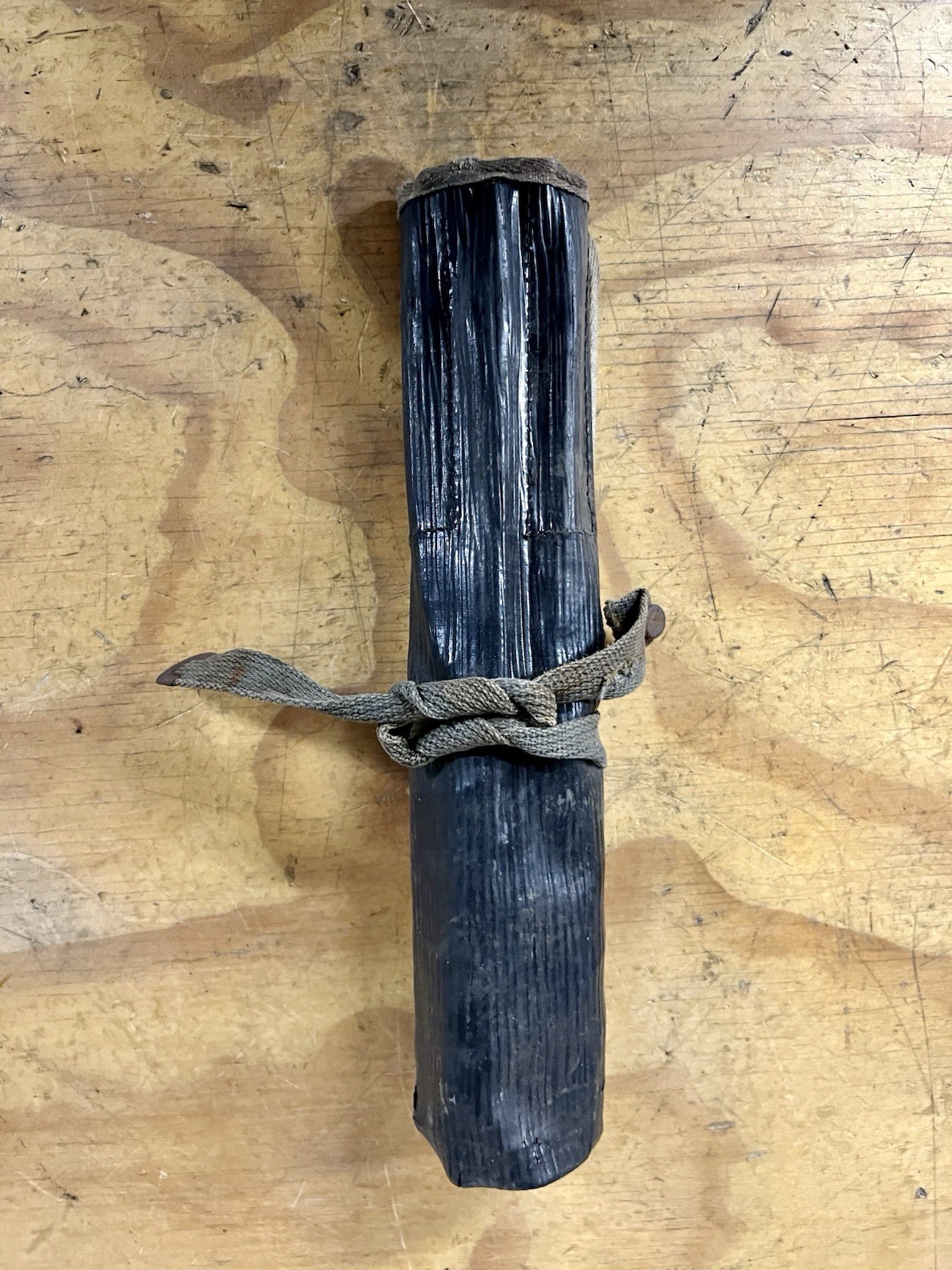 Vintage 5 Piece Russell Jennings Bit Set For Bit Brace & Storage Roll, Nice!