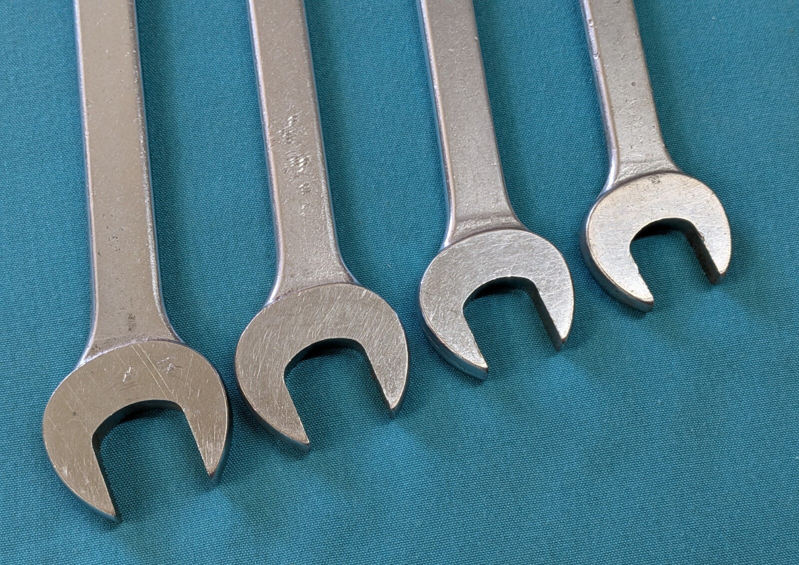 Challenger 12pt. Combination Wrenches 4-pc Collection 13/16″ to 1″ 1950’s-60’s