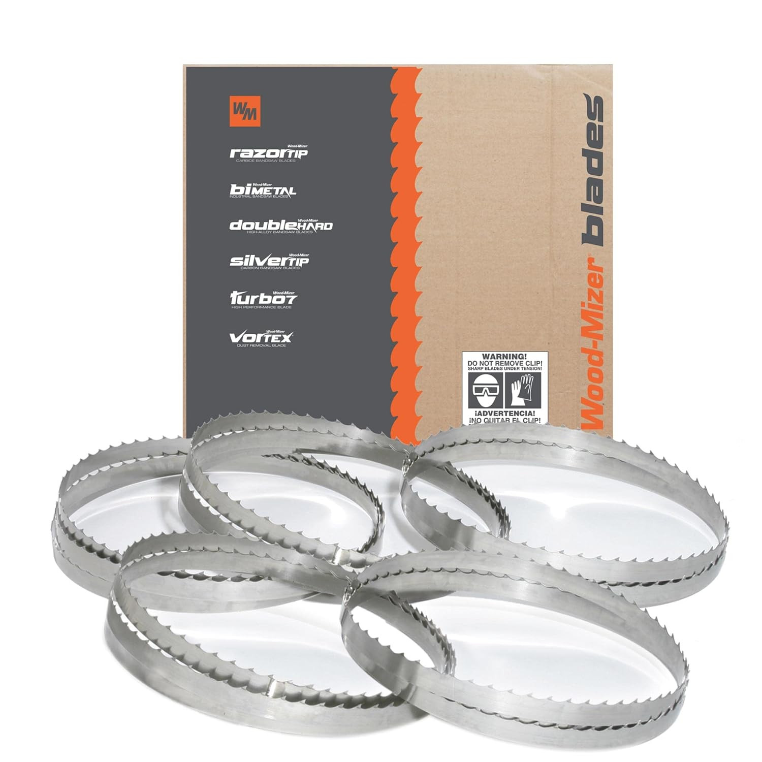 144″ Sawmill Bandsaw Blades 5-Pack – Doublehard 10° All-Purpose Sawing