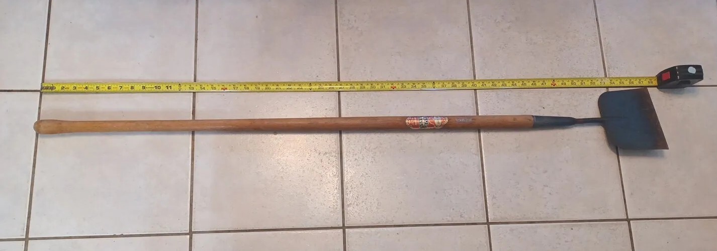 Vtg “Rare” Belknap Blue Grass Straight Hand Edger, W/ Original Wood Handle BG7SC