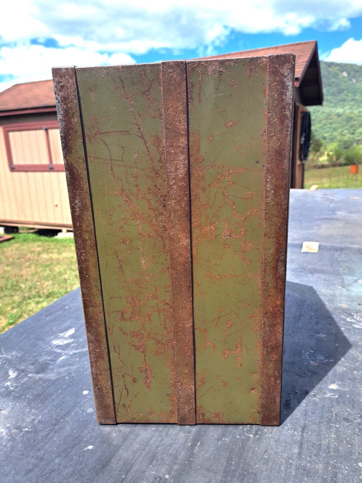 WATERLOO Olive Green Large Army Tool Box – Local Pick Up Only