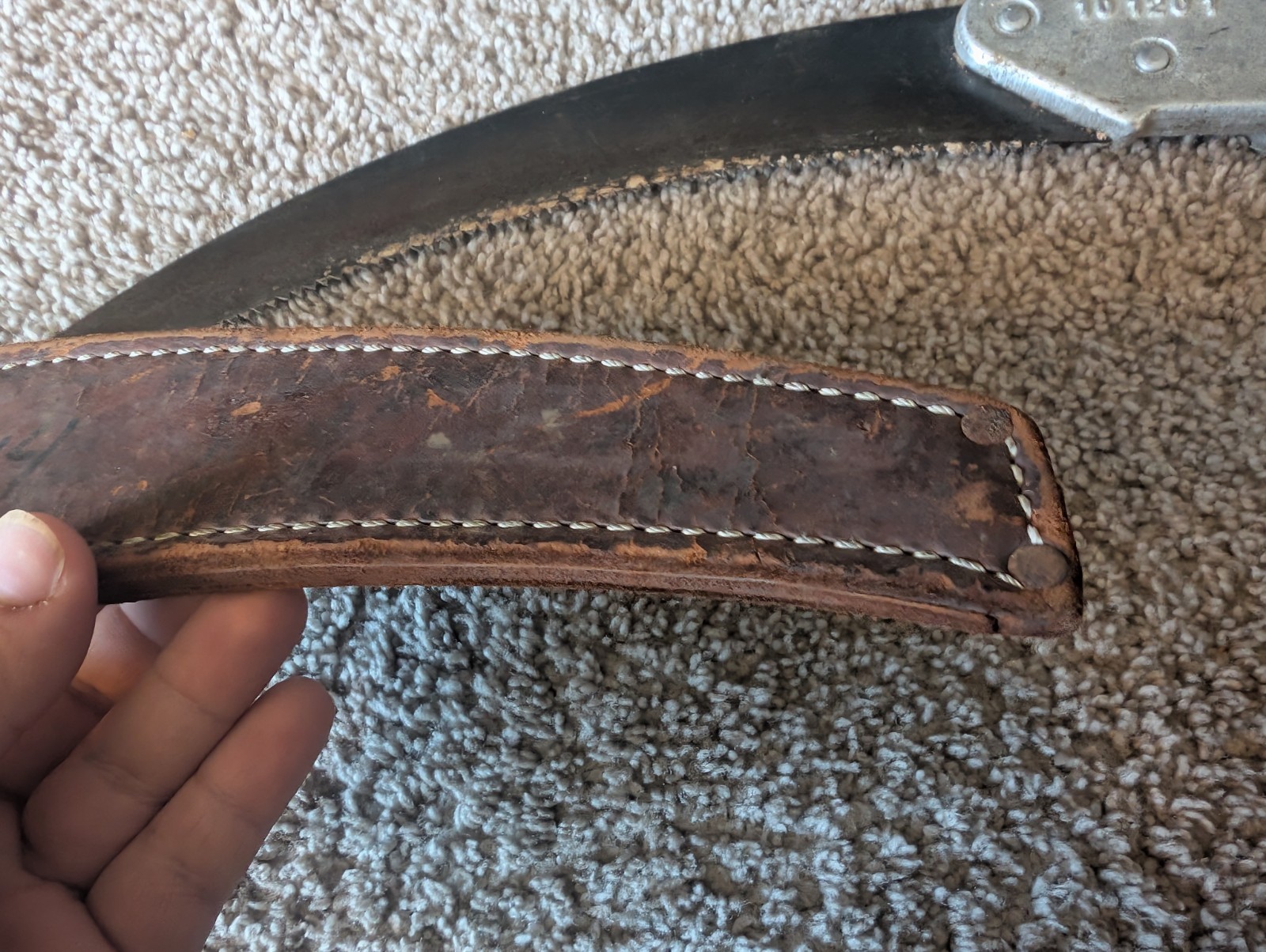Vintage HFGP 10 120 1 Pruning Saw & Bolen Leather Case
