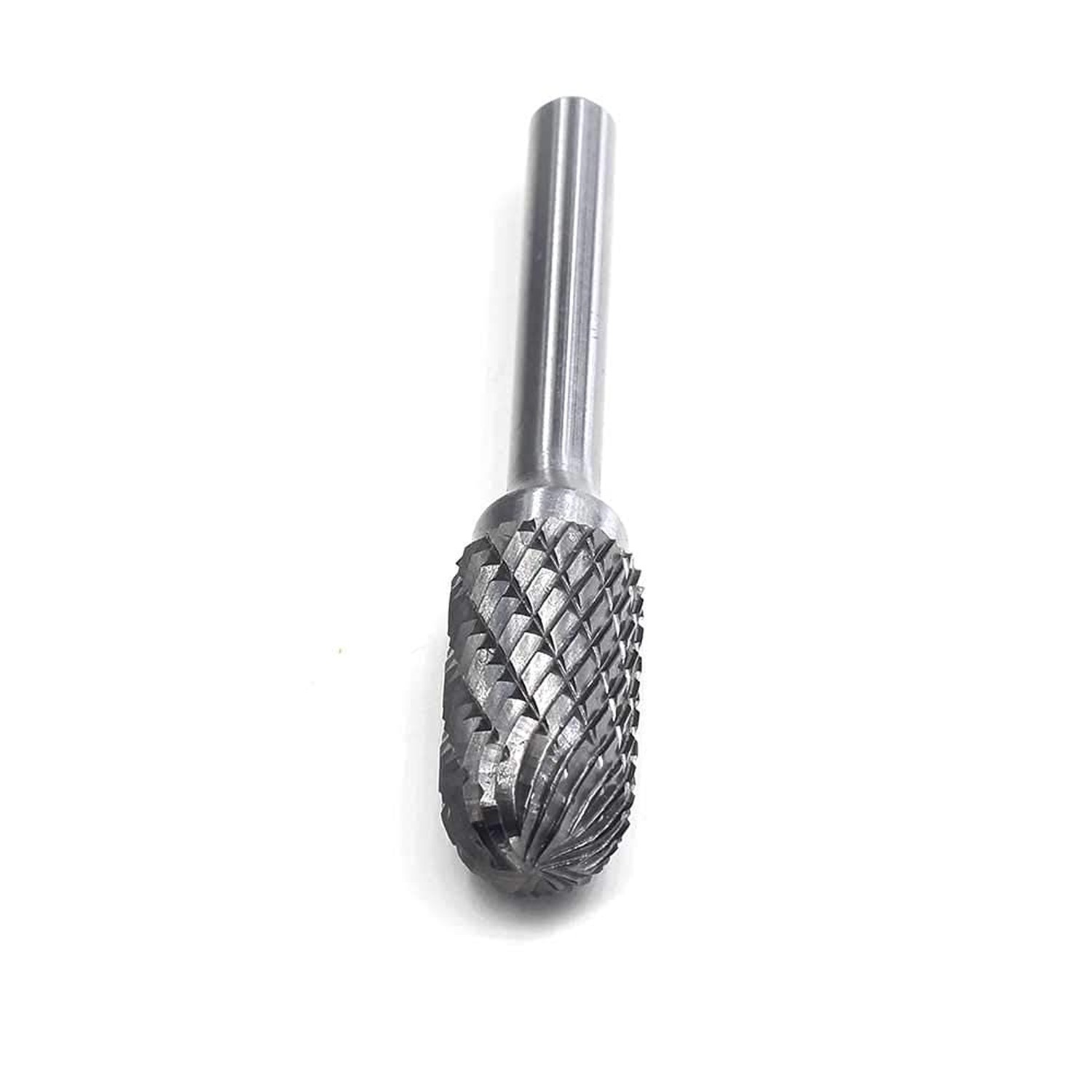 SC-5 Tungsten Carbide Burr Cylinder Shape with Radius End Double Cut Rotary B…