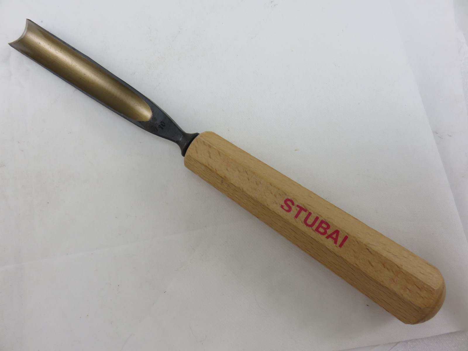 Stubai #10 Sweep 10 Straight Gouge Chisel Wood Carving Tool 16mm Austria UNUSED