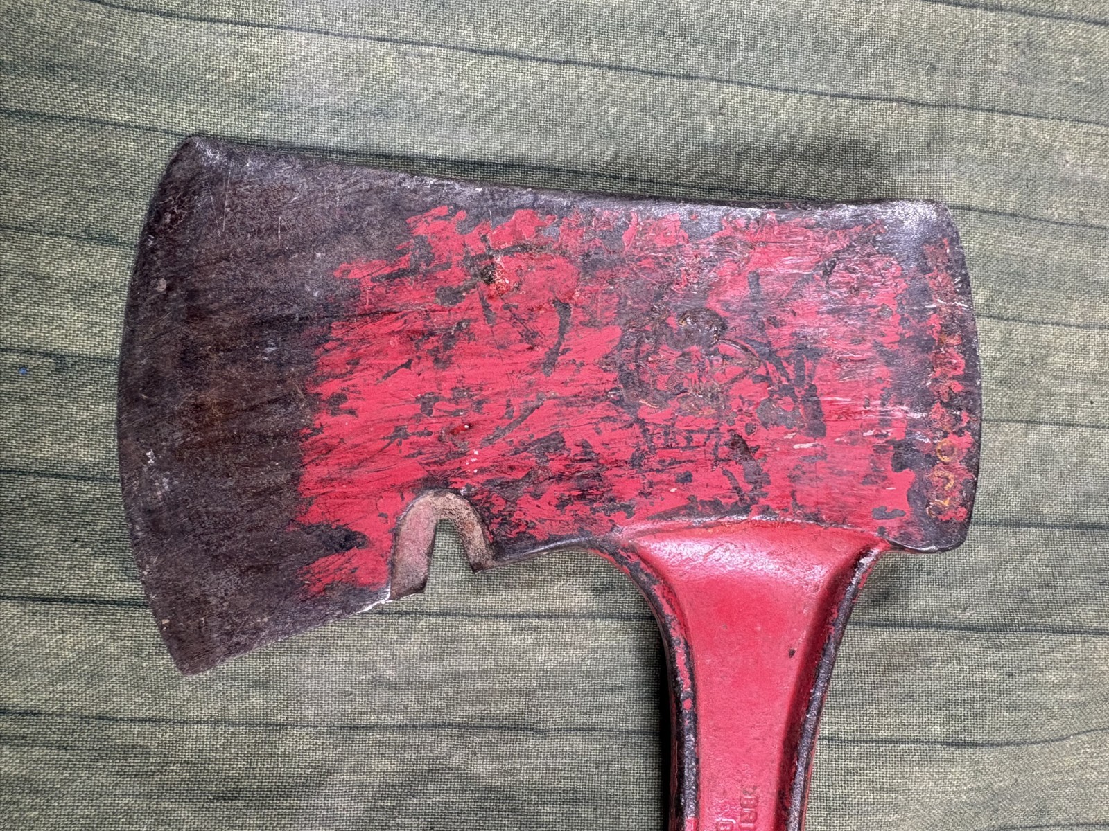 Vintage Bridgeport Hardware Mfg. Corp. Hatchet Axe Boy Scout (?) w/Sheath