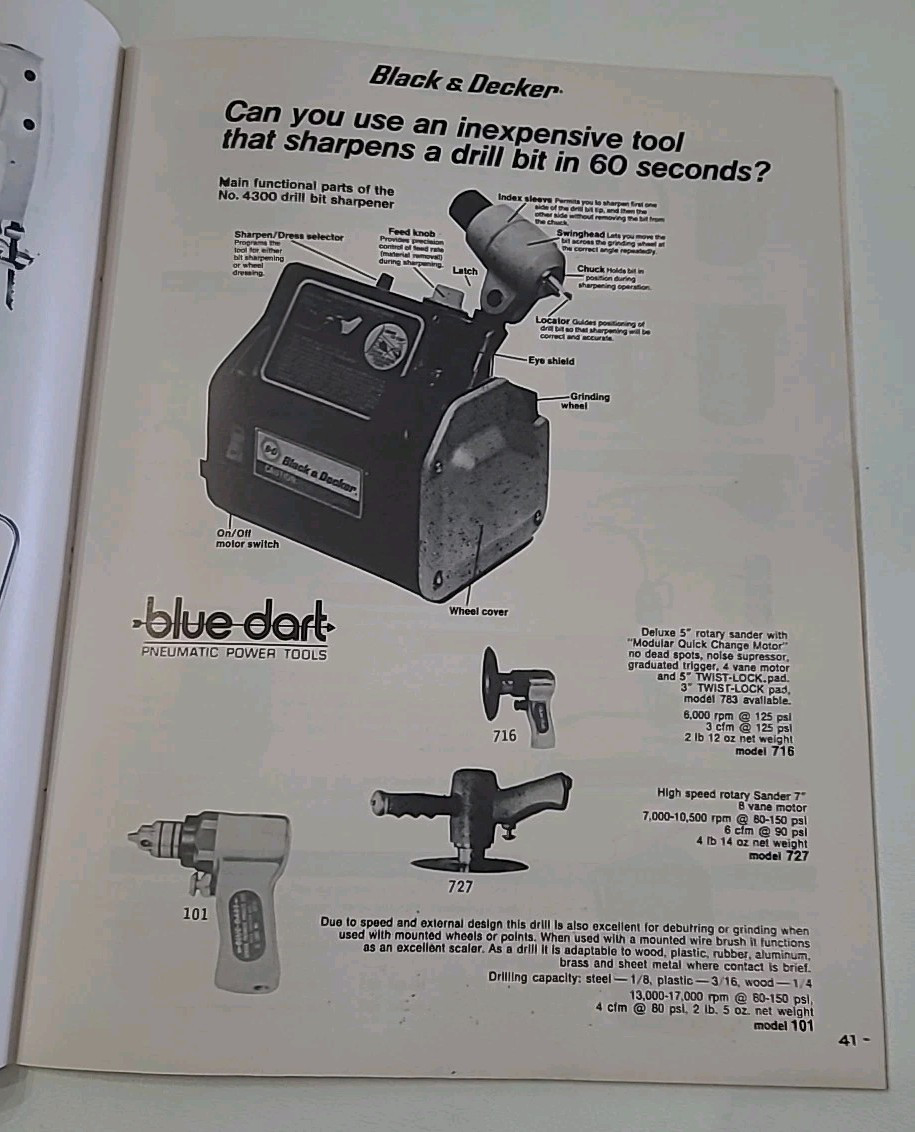 Jobbers Equipment Warehouse Automotive & Industrial Booklet Vintage Tool Book ⬇️