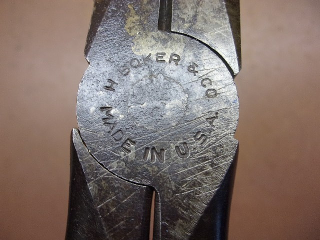 Vintage H. BOKER & CO. 8 1/2″ Linesman’s Pliers with 5/8″ Side Cutters Clean!