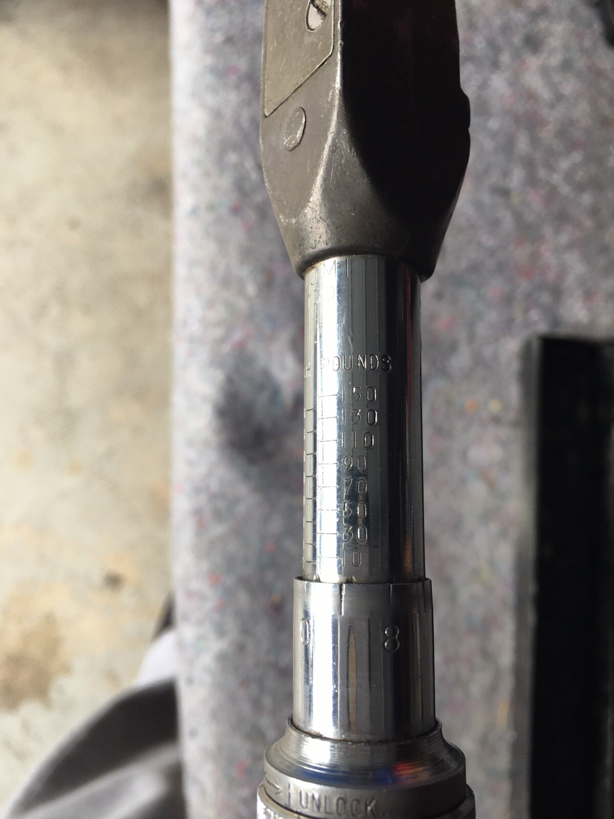 RARE VINTAGE – JO-LINE JOMI 150 SIZE 1 – TORQUE WRENCH 1/4” DRIVE
