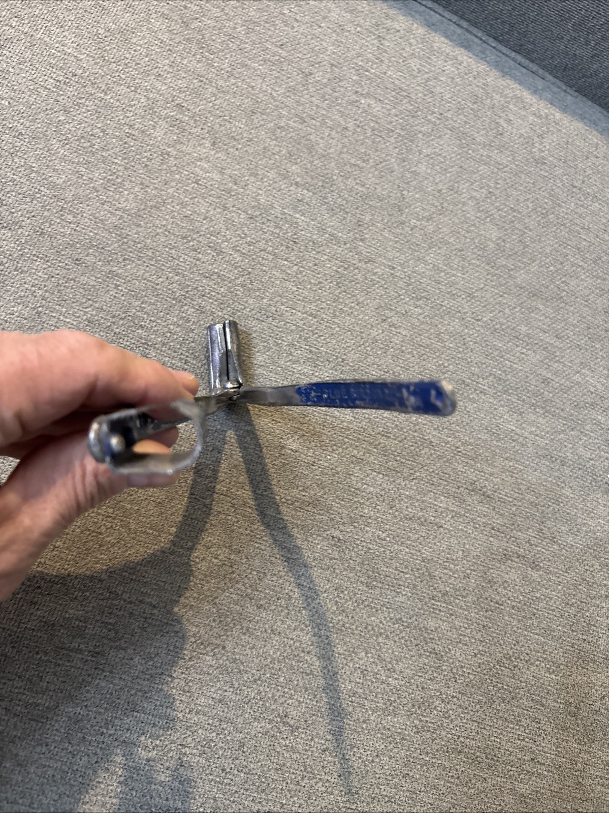 Vintage Blue Bird No. 20 Battery Terminal Pliers, Made in USA, Forged Steel