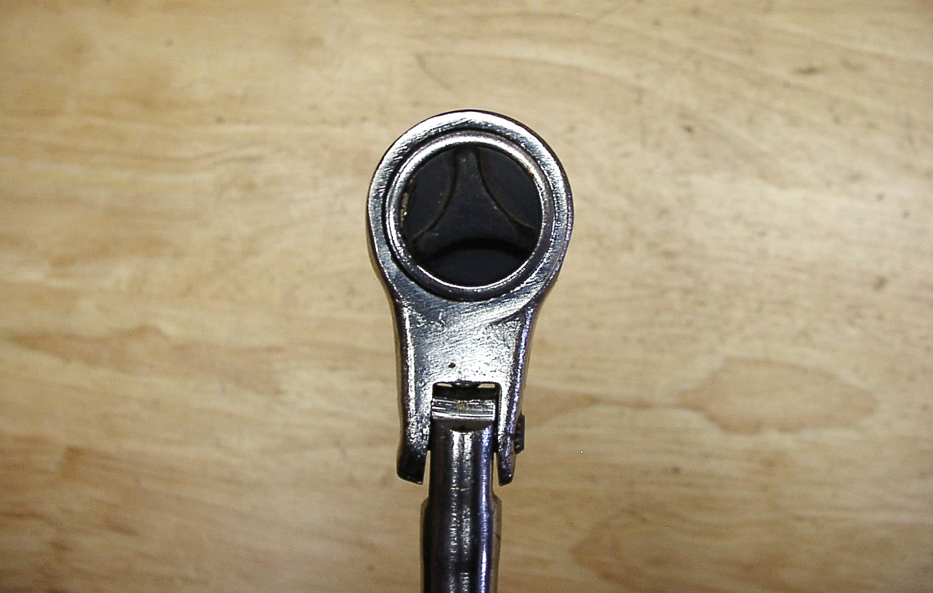 Vntg Champion Plug-Master CT405 Flex Head Ratchet,3/8″ X 11″,& BONUS Ratchet