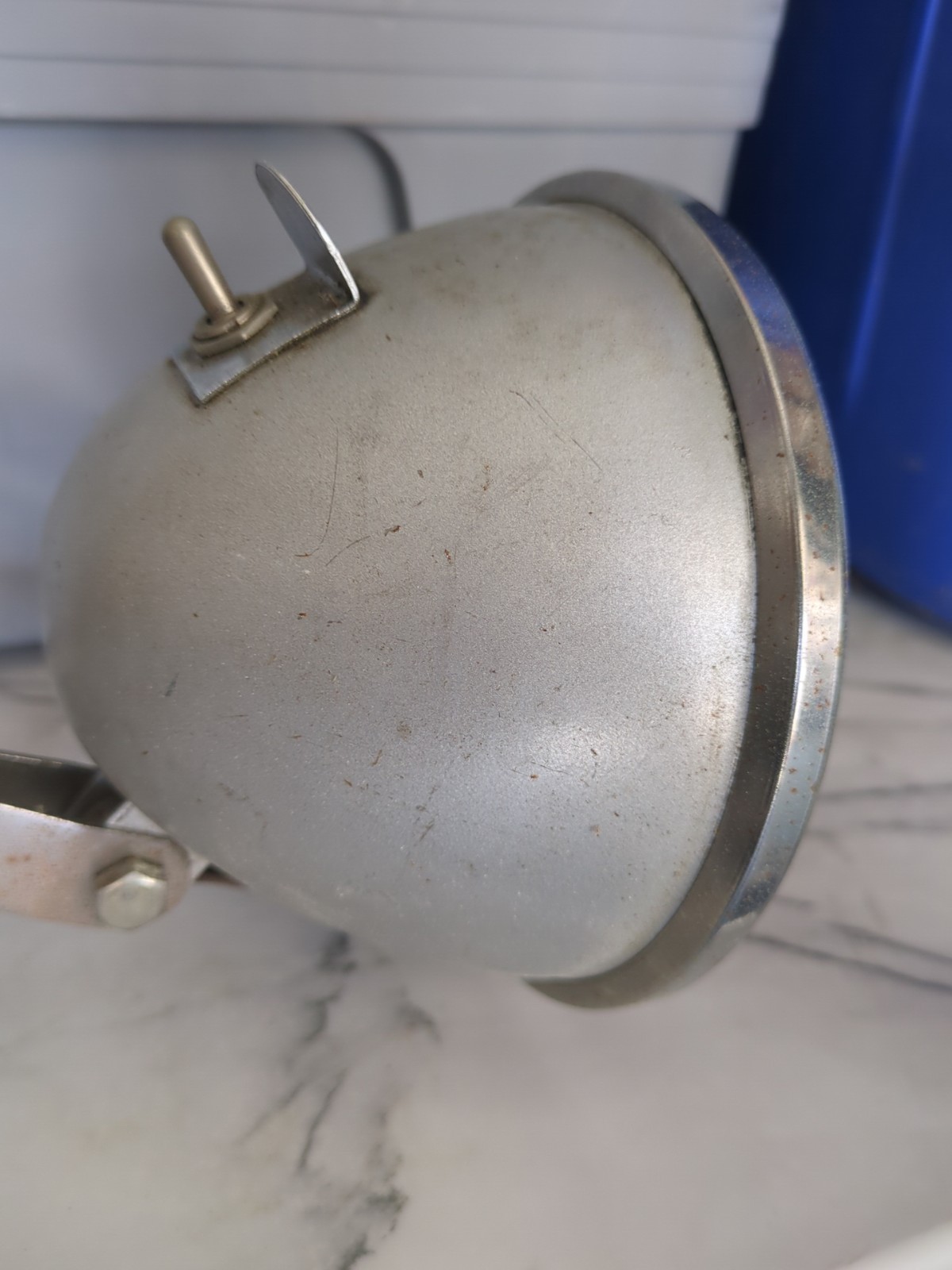Vtg Teledyne Big Beam Model 1766C Chrome Powerhouse Emergency Response Lantern