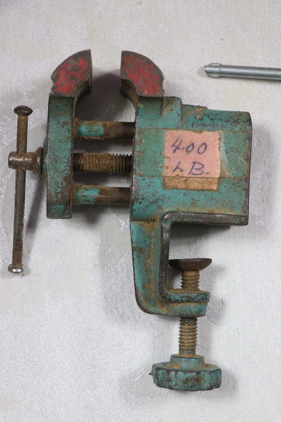 Vitage Globemaster 2 way Clamp 69950 & Clamp on Bench Vise
