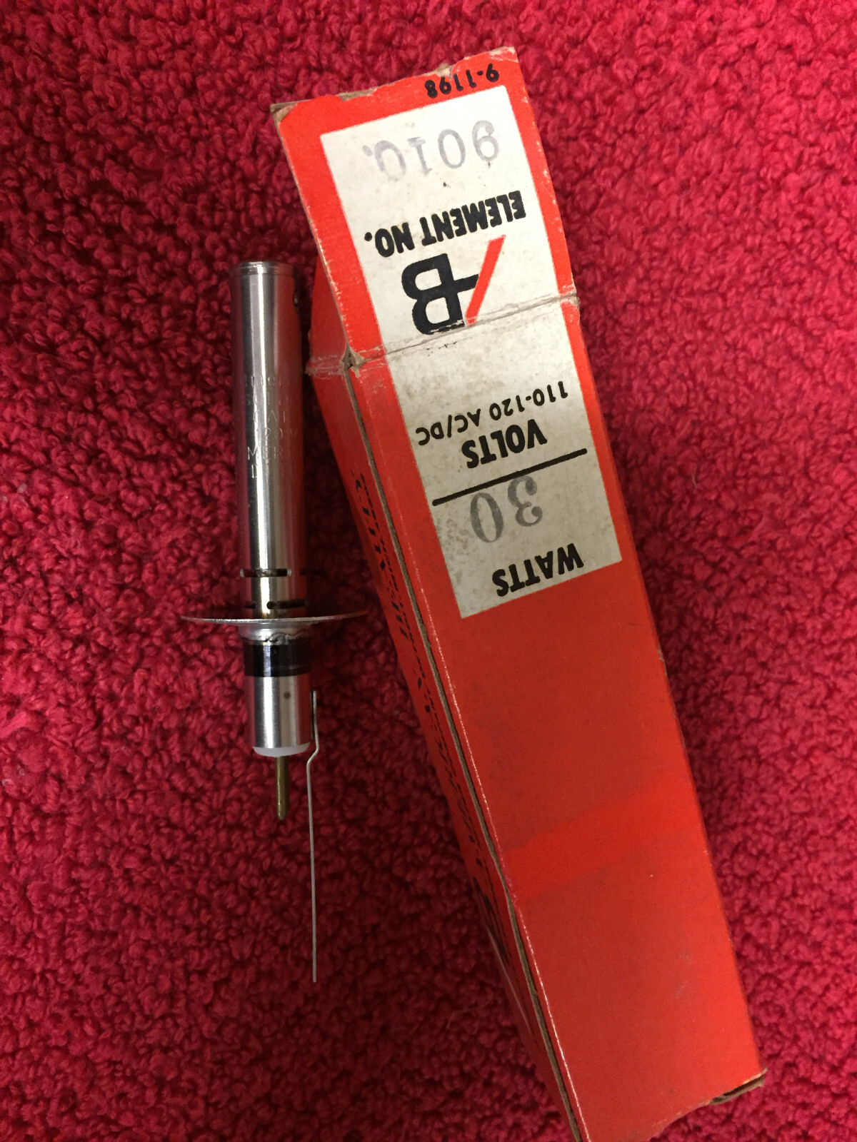 9010 AMERICAN BEAUTY HEATING ELEMENT 30 WATT 110-120V NOS