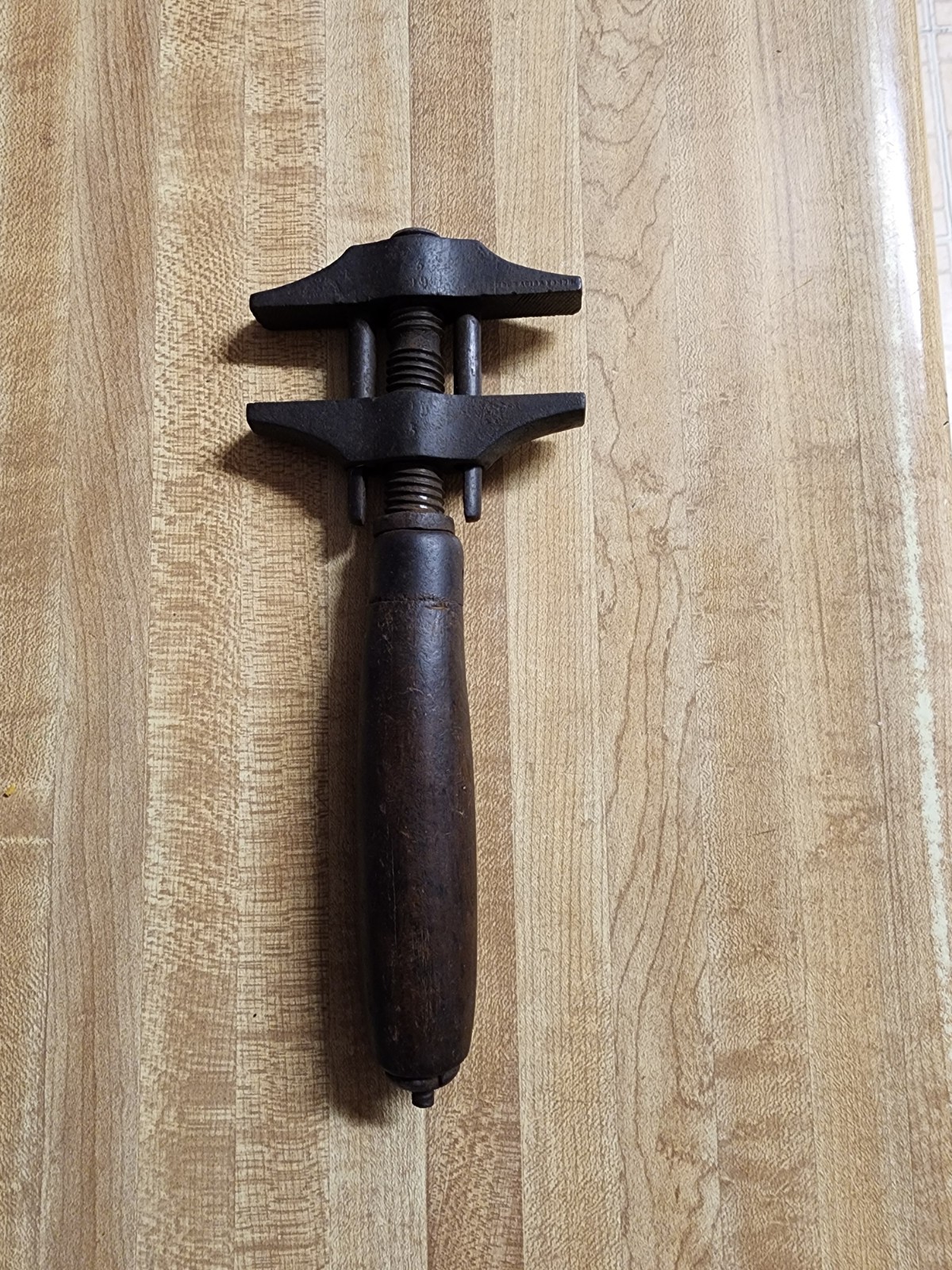 Antique French Adjustable Spanner PEUGEOT FRERES, Circa 1890s