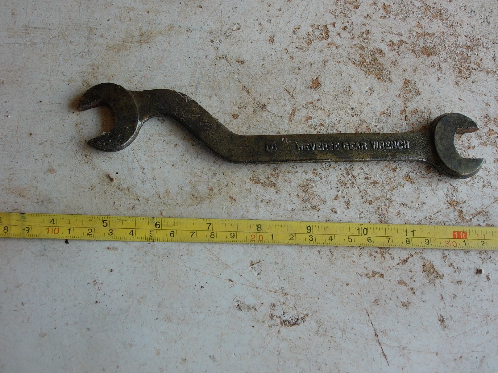 Vintage Reverse Gear Wrench Tool Lot 26-22-K5