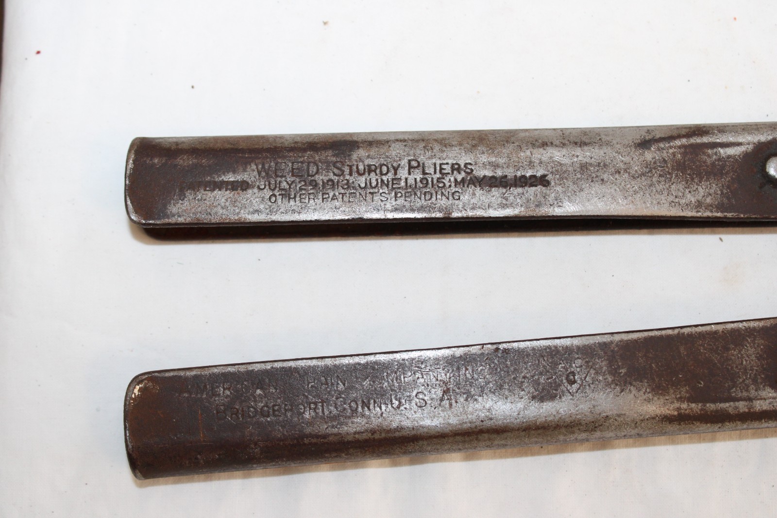 Vintage Weed Sturdy Pliers made by American Chain Company Inc. USA