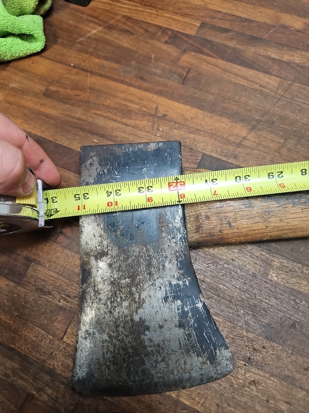 R10- Vintage BELL SYSTEM True Temper B46 Single Bit Axe 4 lb 15 oz