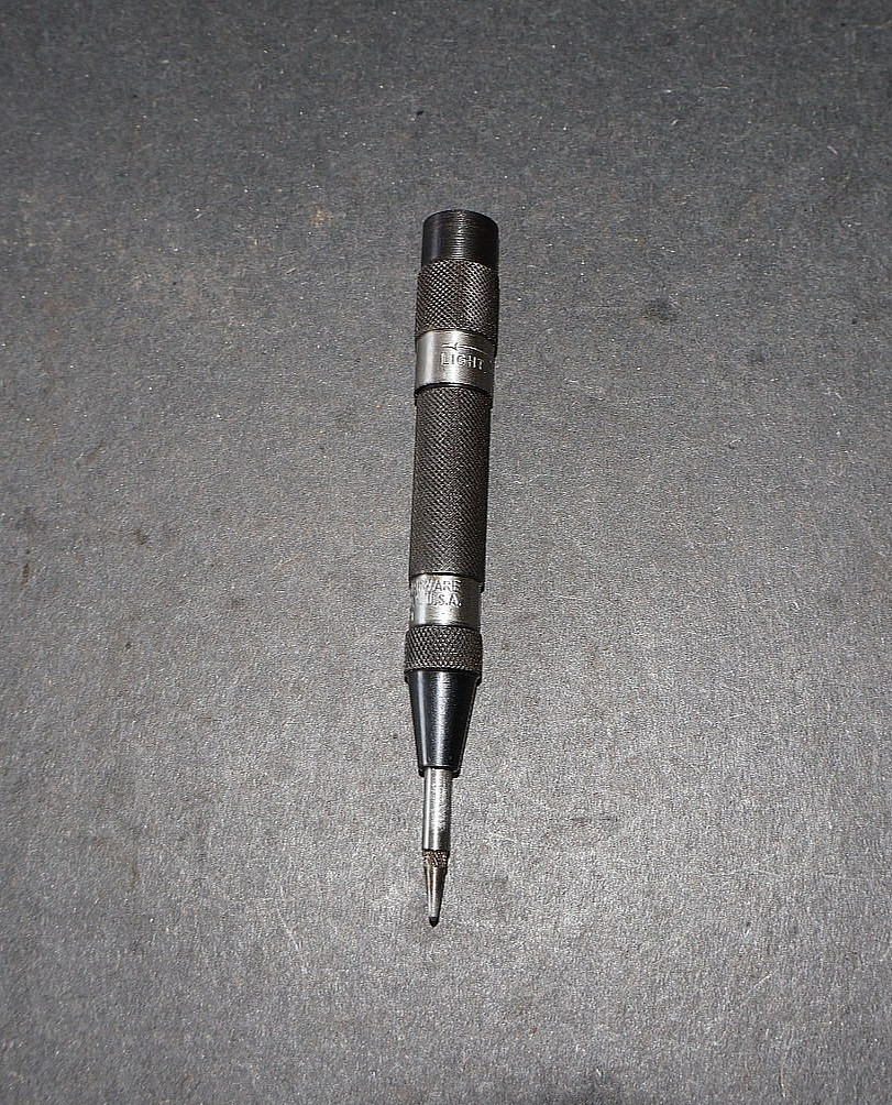 Vintage General Hardware Mfg Co USA No.79 Automatic Center Punch Working USA