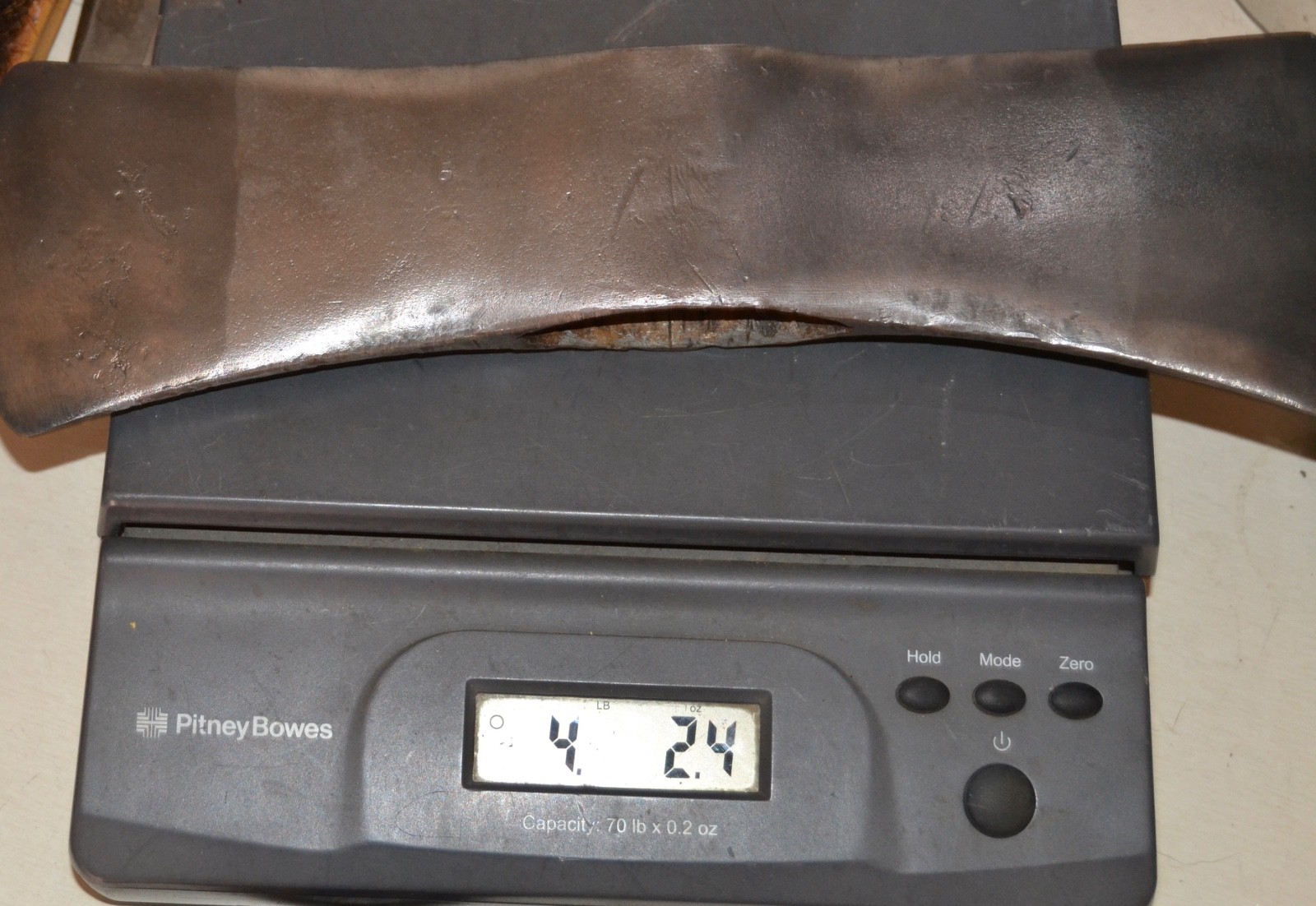 Unmarked Puget Sound Double Bit Felling Falling Axe Head 4lbs 2.4oz 13 1/16″