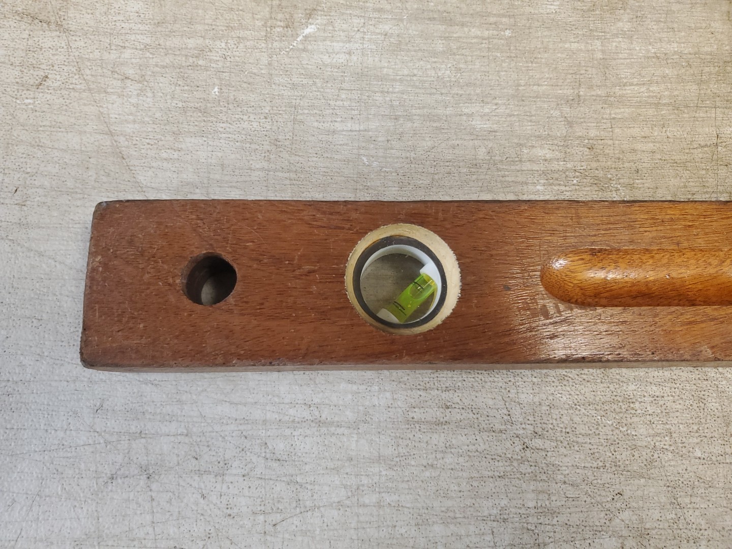 Vintage 24″ LEVEL PORT AUSTIN LEVEL & Tool 3-Bubble Wood 118T24