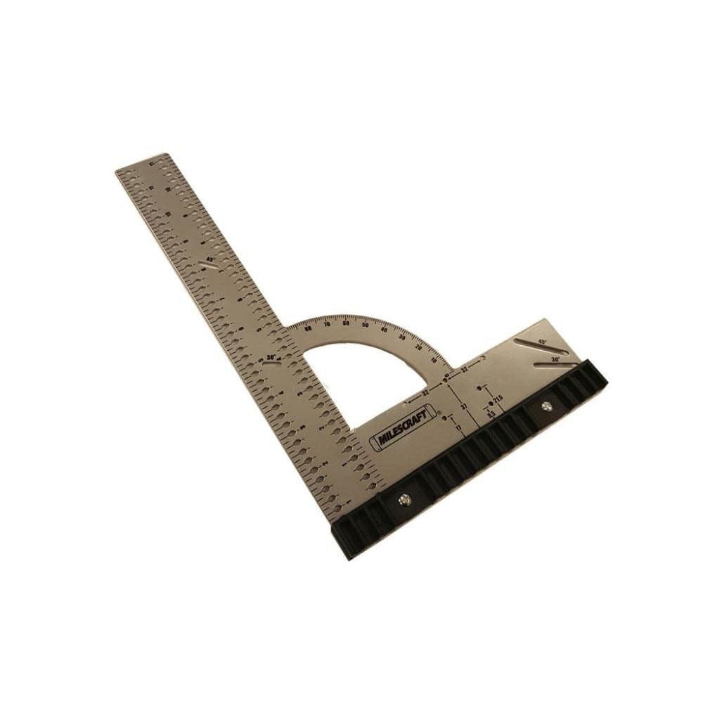 Milescraft 8404 Framing Square 300 Imperial – 12” x 8” Silver