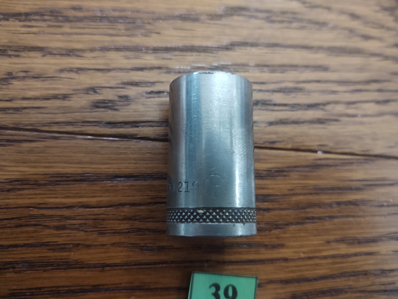 Vintage None Better 19/32″ X 1/2″ Socket Knurled Base Ratchet Tool USA