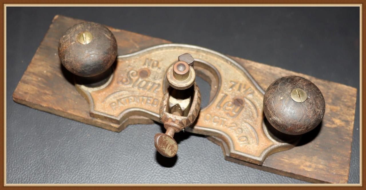 ANTIQUE STANLEY No. 71 1/2 – OPEN THROAT WOODWORKING PLANE -PAT’D OCT. 20, 1901