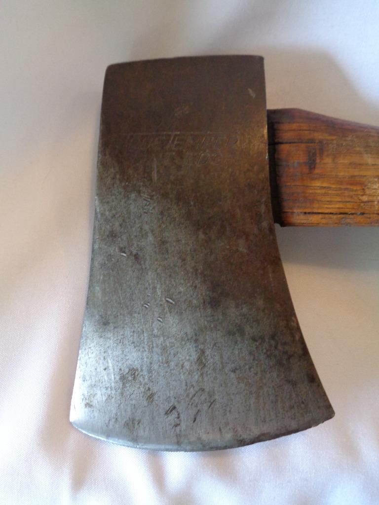 VINTAGE TRUE TEMPER “FLINT EDGE” SINGLE BIT 27″ BOY’S AXE – FREE SHIPPING