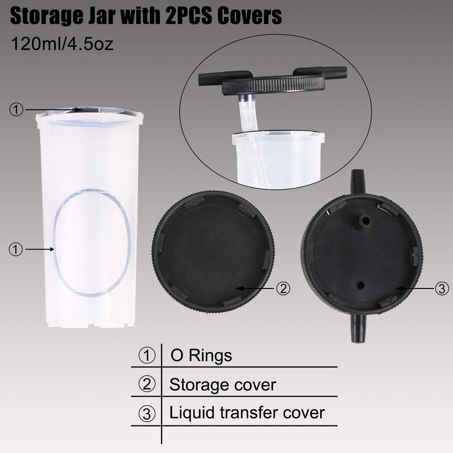 YSTOOL Brake and Clutch Fluid Hand Pump Vacuum Bleeder Tool Kit | Brake Oil C…