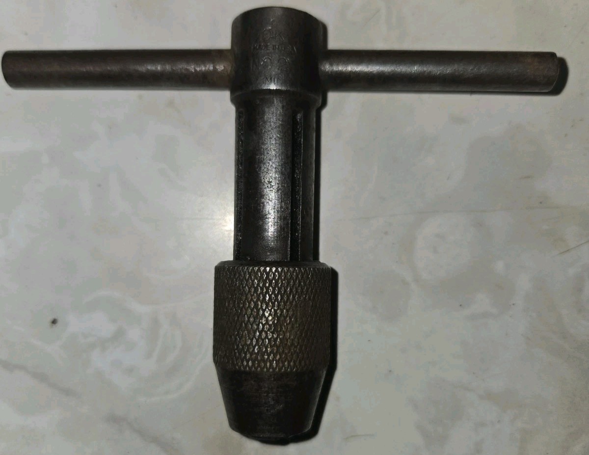 VINTAGE OK NO. 2 T HANDLE TAP WRENCH