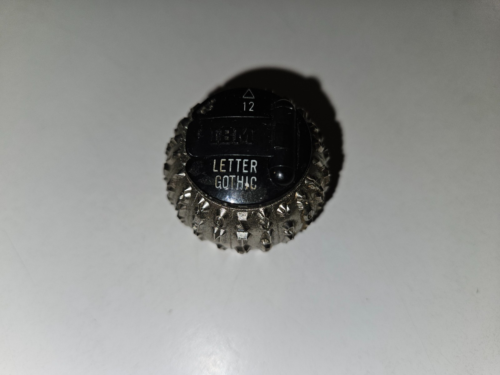 IBM Selectric I / II Typewriter Part / Parts Letter Gothic 12 Golf Ball Element