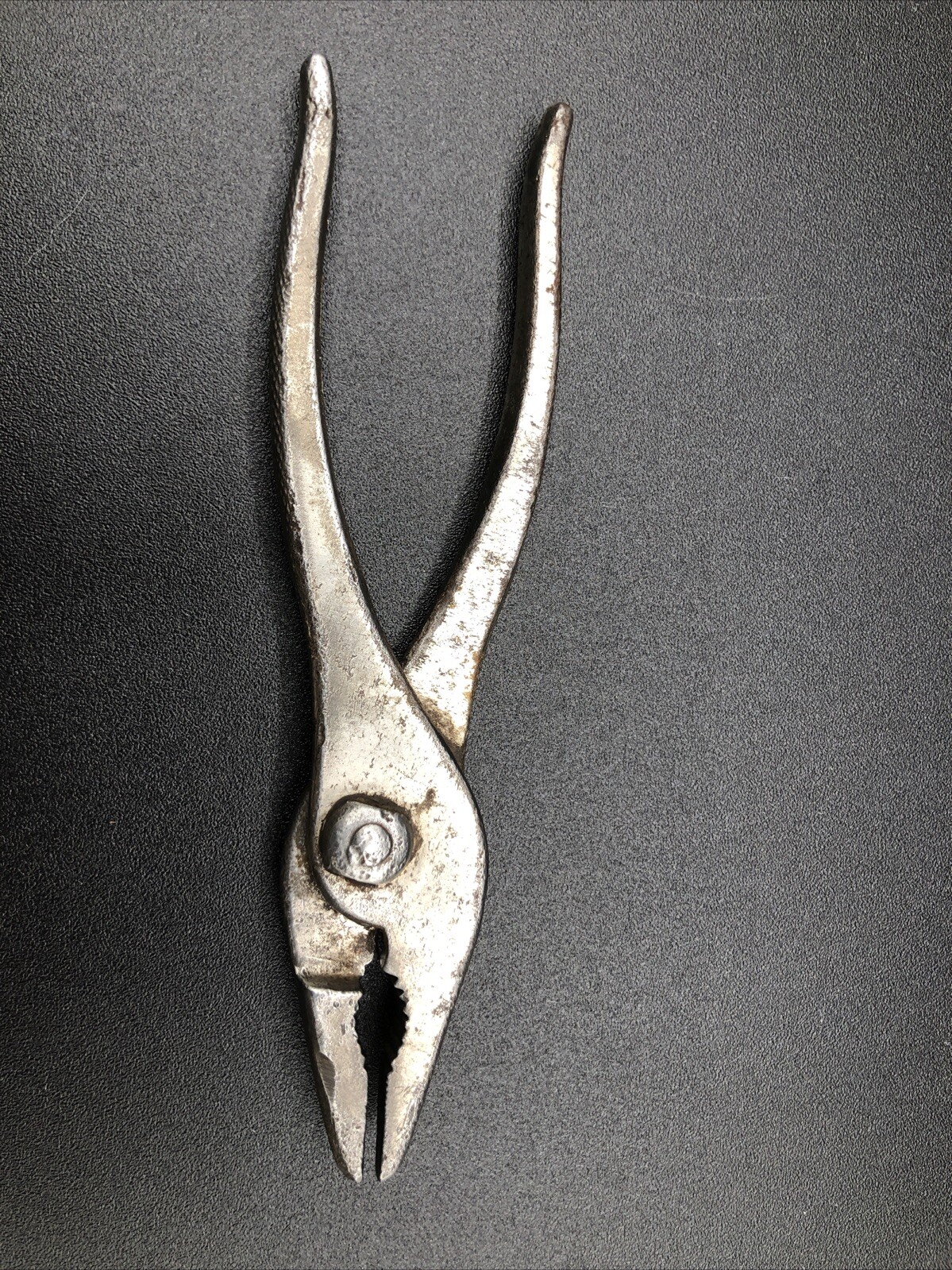 Vintage Barcalo Buffalo Tools 5-1/2″ Slip Joint Pliers Knurled Grips USA