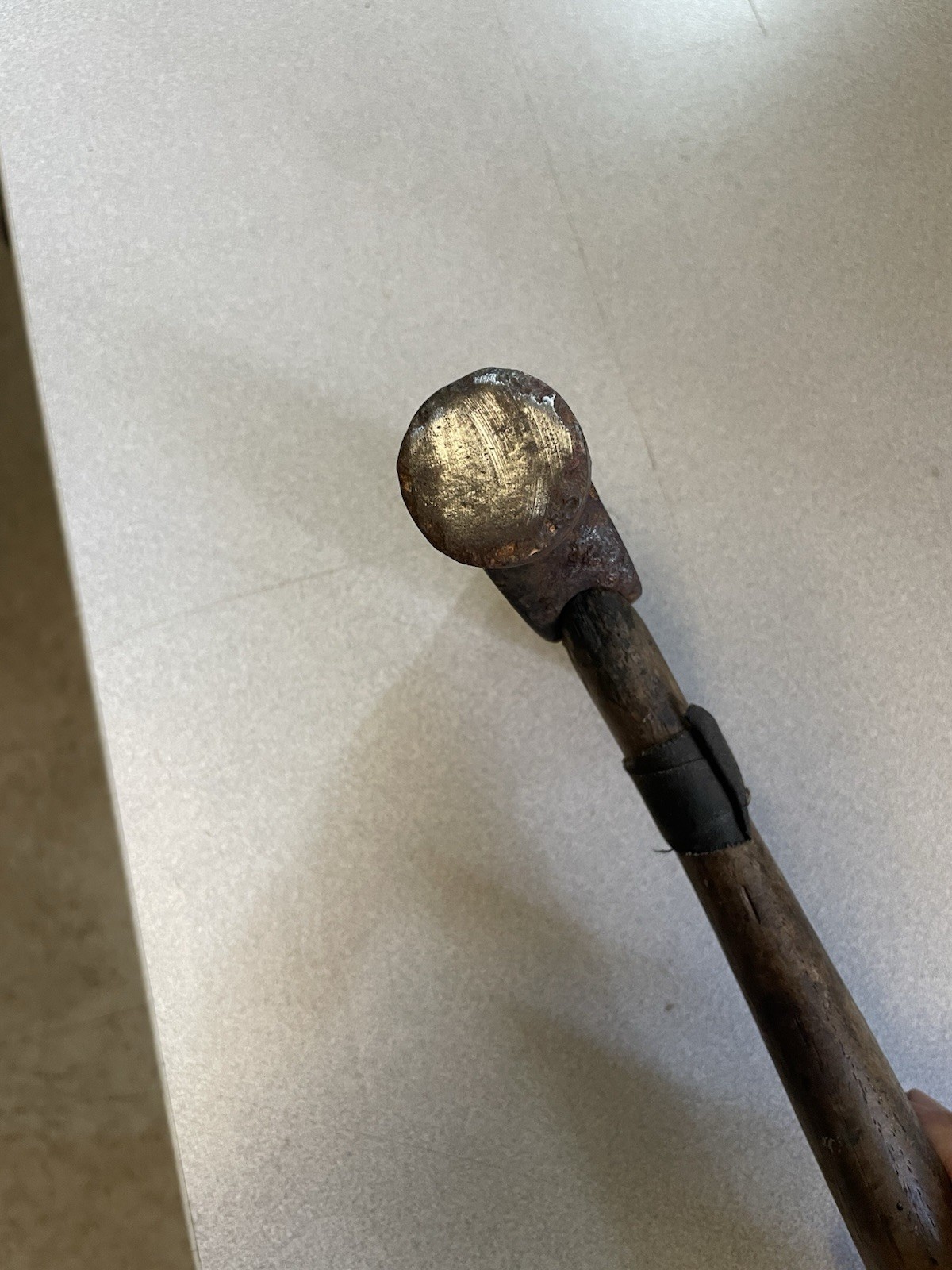 Vtg. Carpenter Axe / Hachet, Branded See Pictures, with Handle
