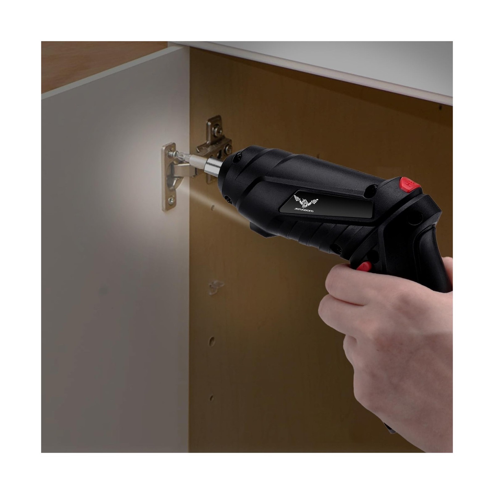 8 in 1 Electric Screwdriver, 3.6V Cordless Drill Screwdriver Rechar… Fast Ship