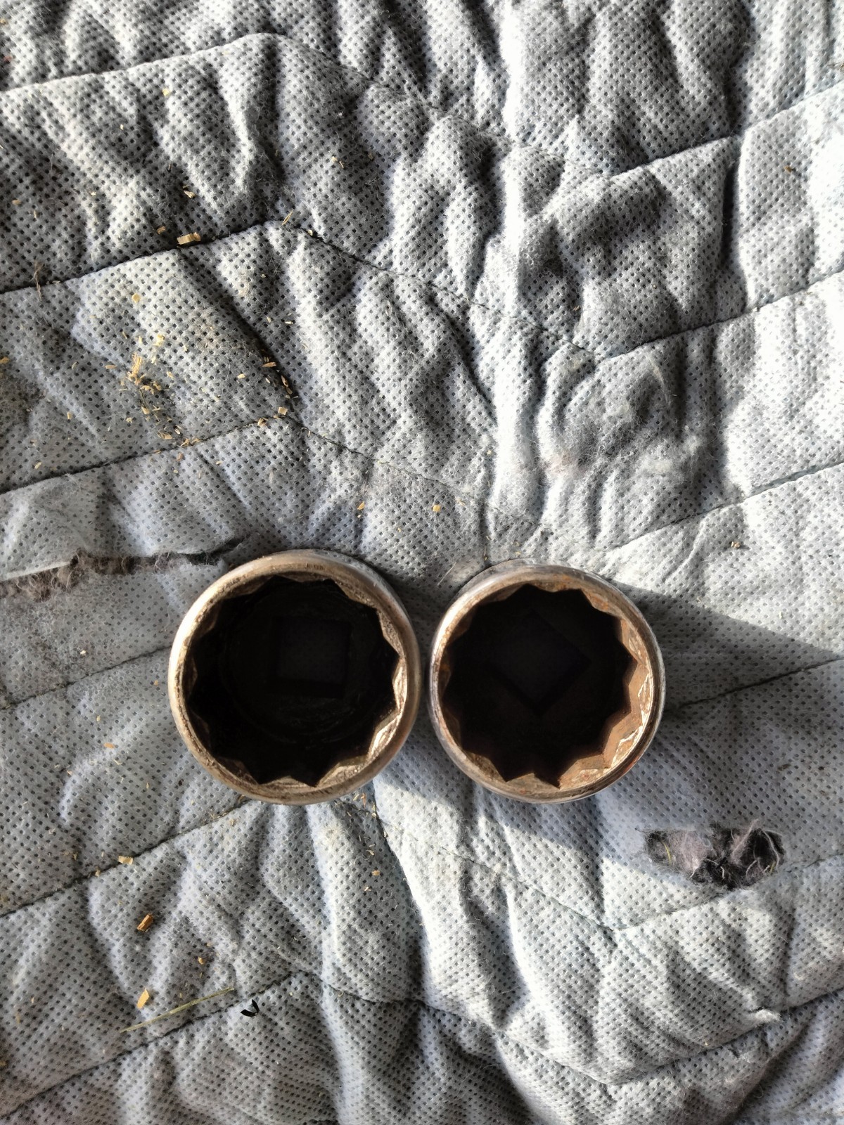Lot of 2 Vintage 3/4″ Drive SK Socket 12 points 47146 1-7/16″ 47148 1-1/2″ USA