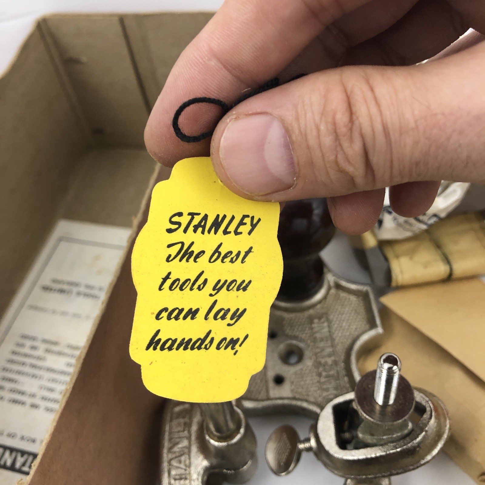 Vintage Stanley No 71 Router Plane ALL Original Box Pamphlet RARE NEW OLD STOCK