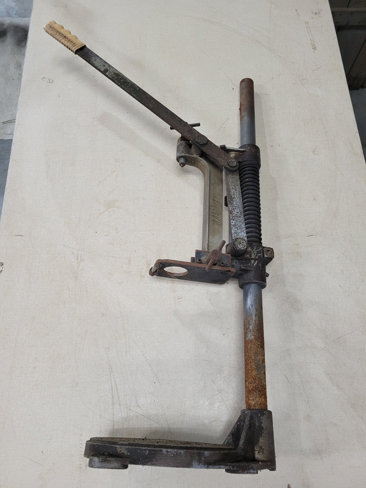 Vintage/Antique Mall Drill Press Stand/Drill Original