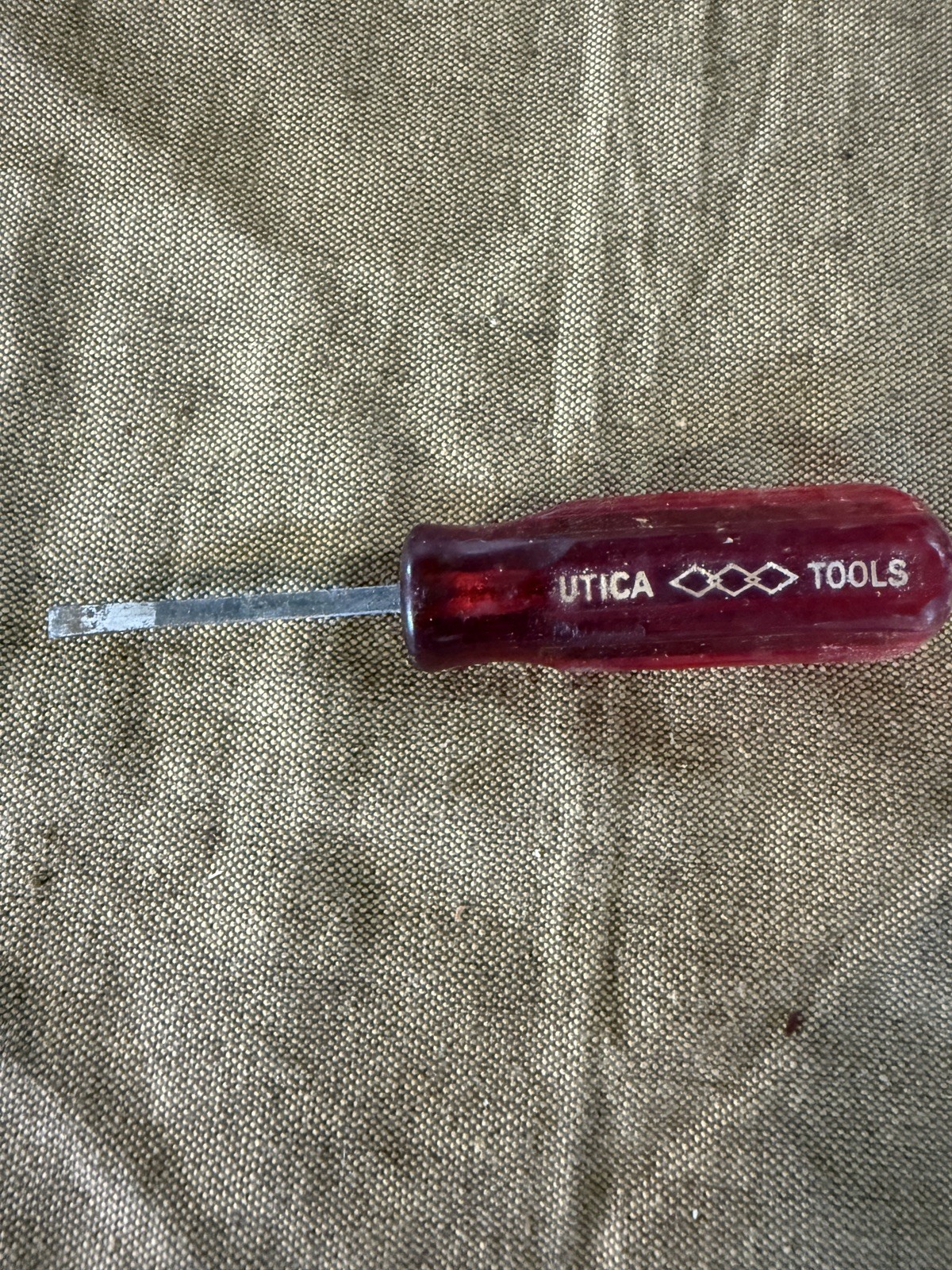 Vintage Utica Tool set (4) with Leather Case.