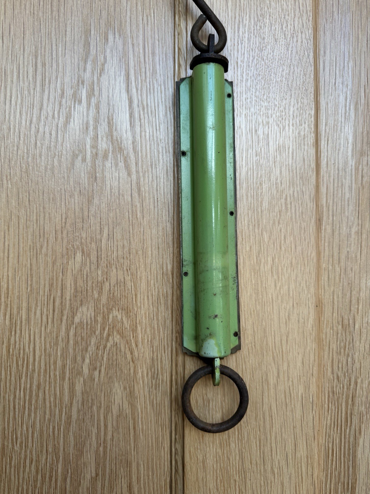 Vintage Salter Pocket Balance No3 Working/100 Pounds Spring Balance Scale Prop
