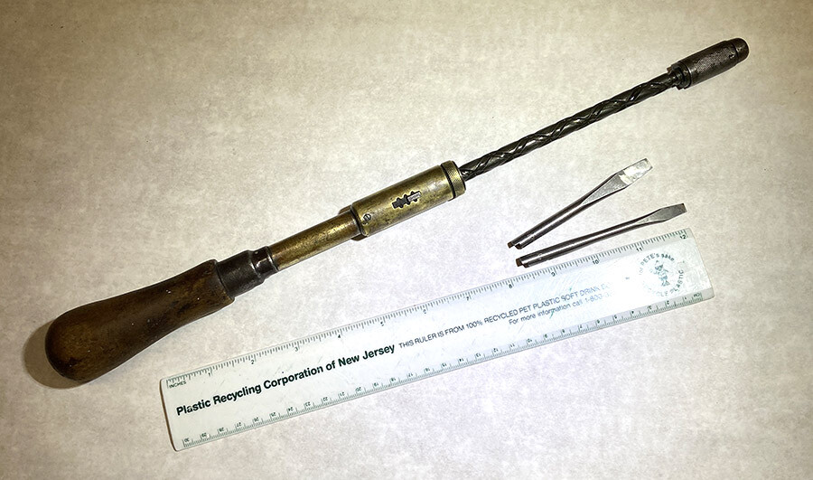 Vintage Pre-Stanley “YANKEE” North Bros. No. 30 Ratcheting Spiral Screwdriver